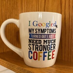 Google funny Strong Coffee Mug X Large